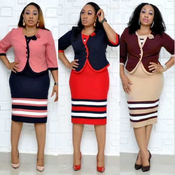 African Plus Size Womens Dress