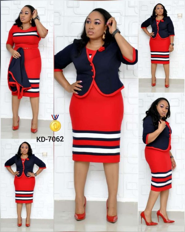 African Plus Size Womens Dress - Image 10