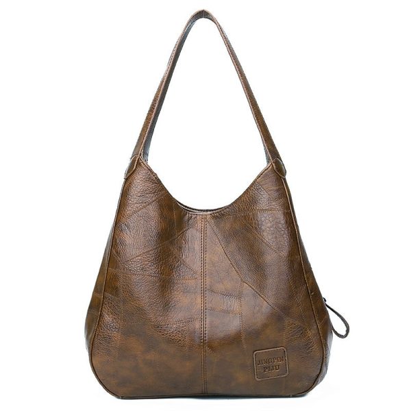 Women's Big Leather Handbag - Image 5