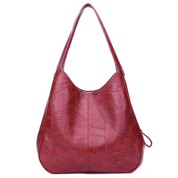 Women's Big Leather Handbag - Image 3