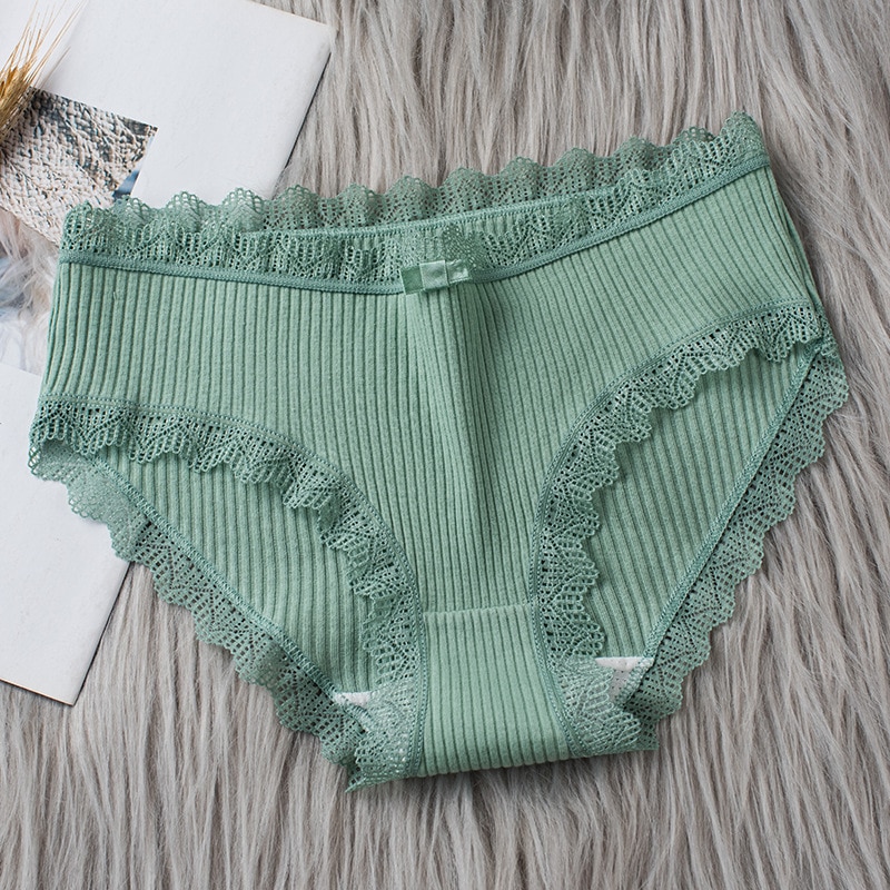 Women's Middle-Waist Cotton Panties