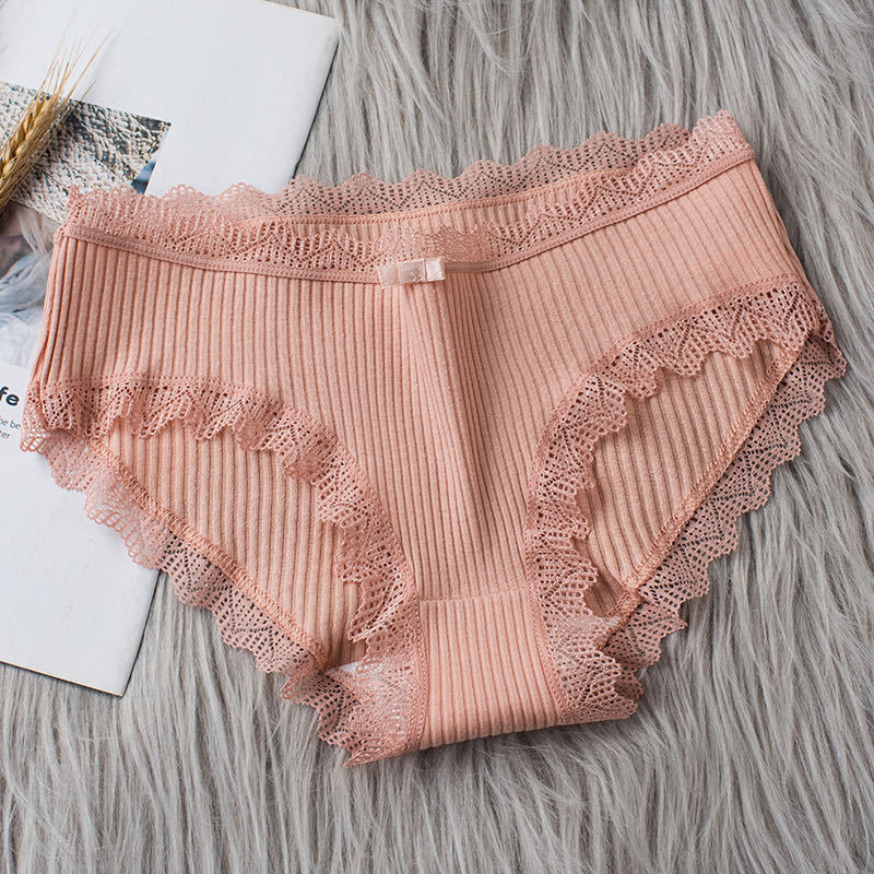 Women's Middle-Waist Cotton Panties