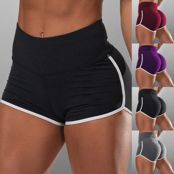 Women's Seamless Shorts with Push Up - Image 3