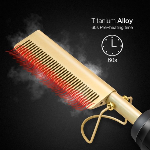 Hair Straightener Heat Comb - Image 4