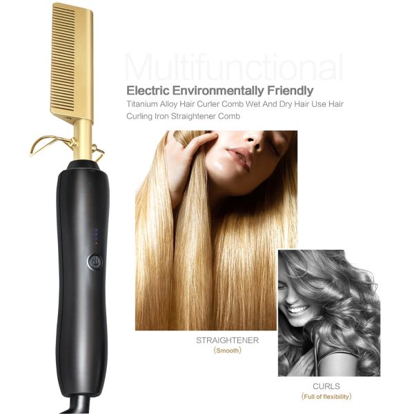 Hair Straightener Heat Comb - Image 5