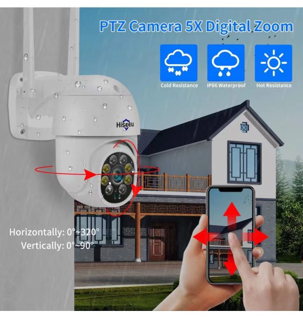 3MP Wireless 360 Degree Camera - Image 8