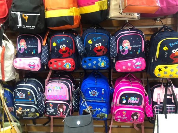 cartoon schoolbag