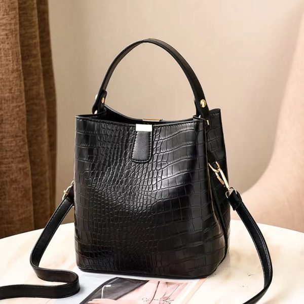 2022 new women's leisure bucket bag single shoulder - Image 7