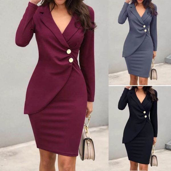 Slim Professional Dress