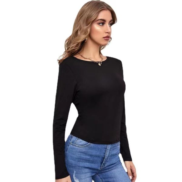 T-shirt long-sleeved sweater - Image 5